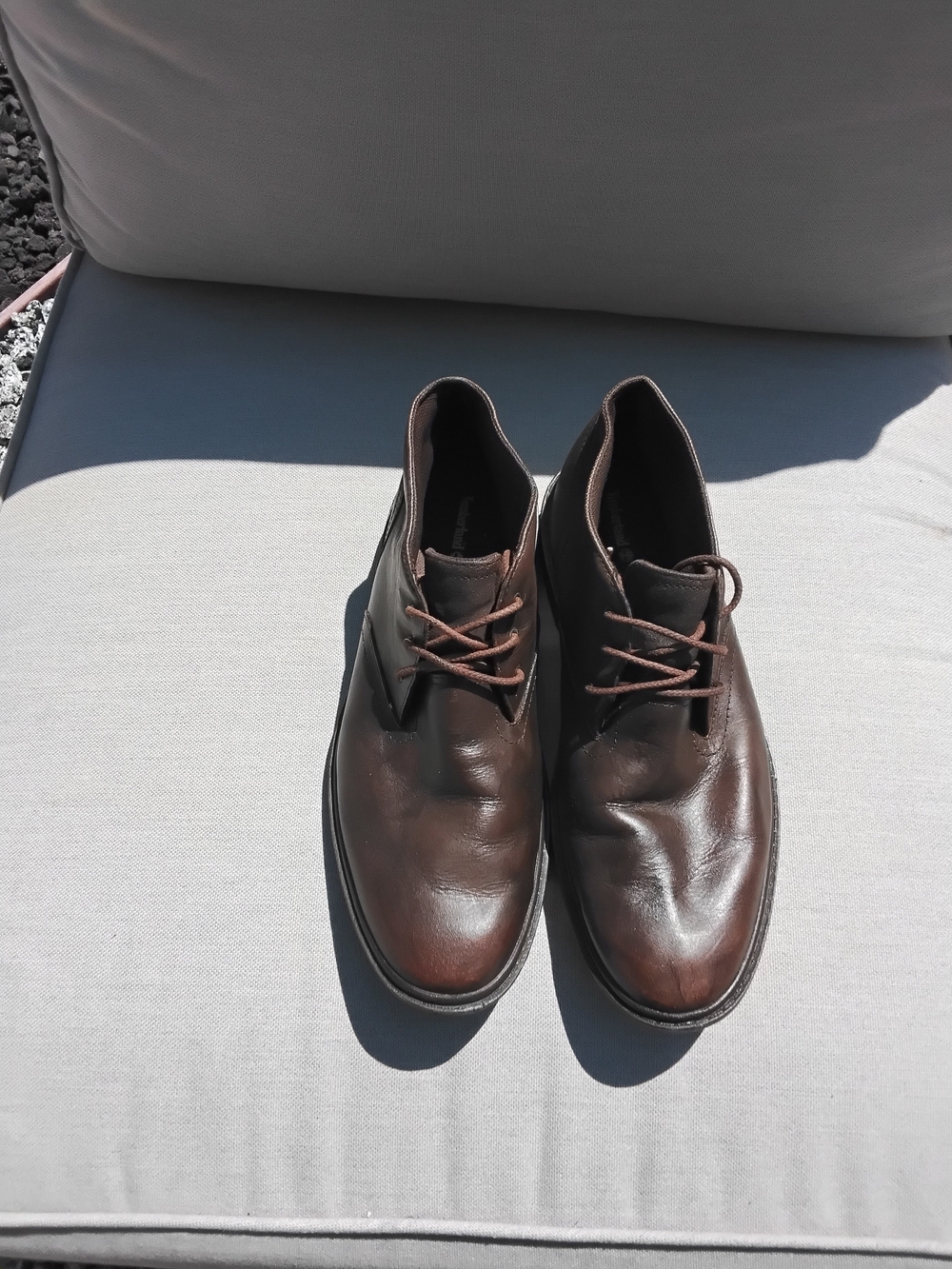Timberland Dark Brown Leather Waterproof Chukka 9.5